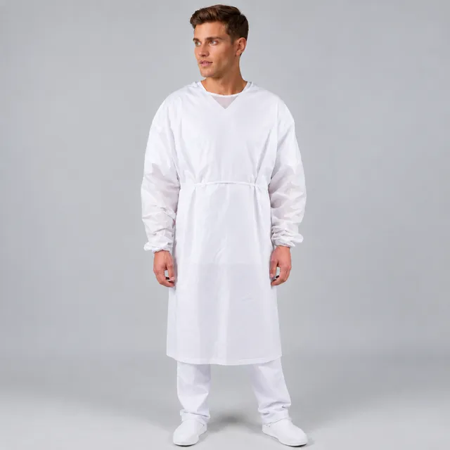 GARY'S TNT Waterproof Gown blouse jetable blanche lot 10