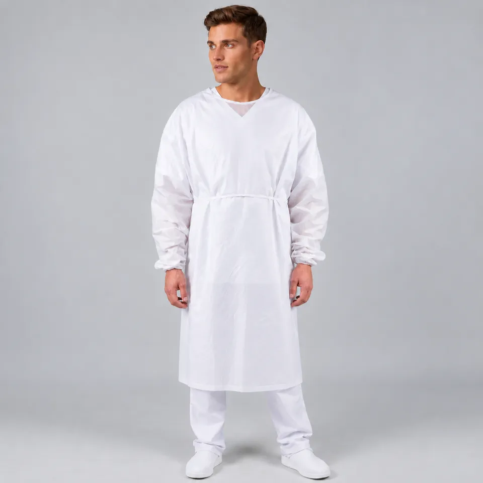 GARY'S TNT Waterproof Gown blouse jetable blanche lot 10