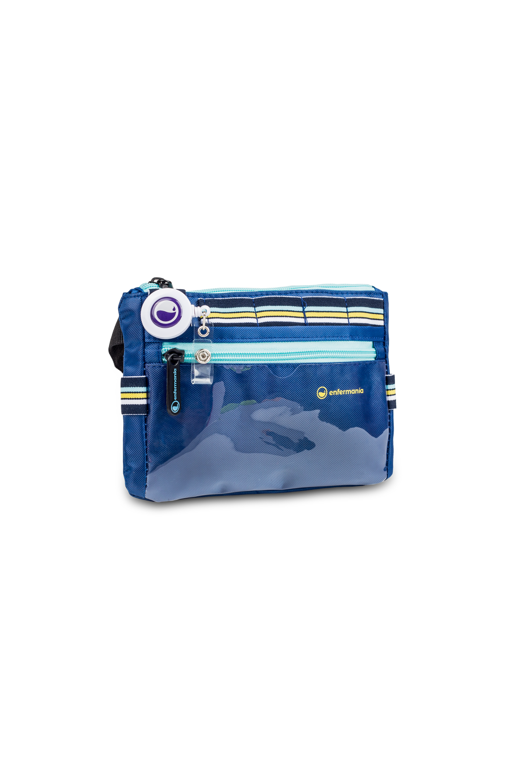 Enfermania Eighties banane organisateur bleue 20 cm