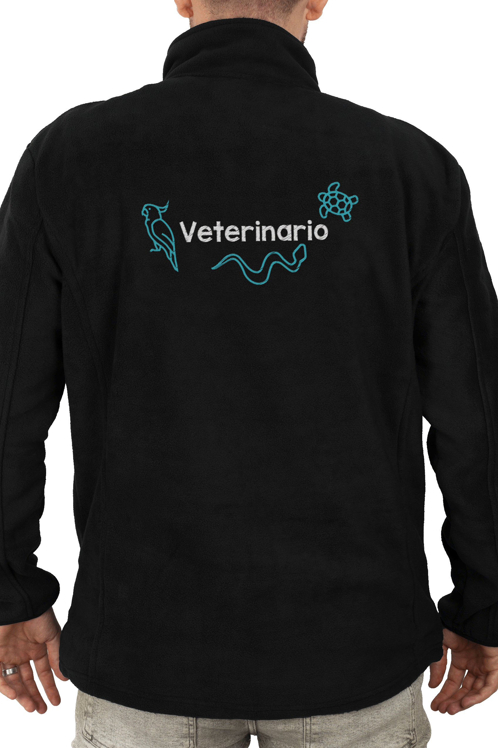 Enfermania Ropa polaire vétérinaire homme noir L