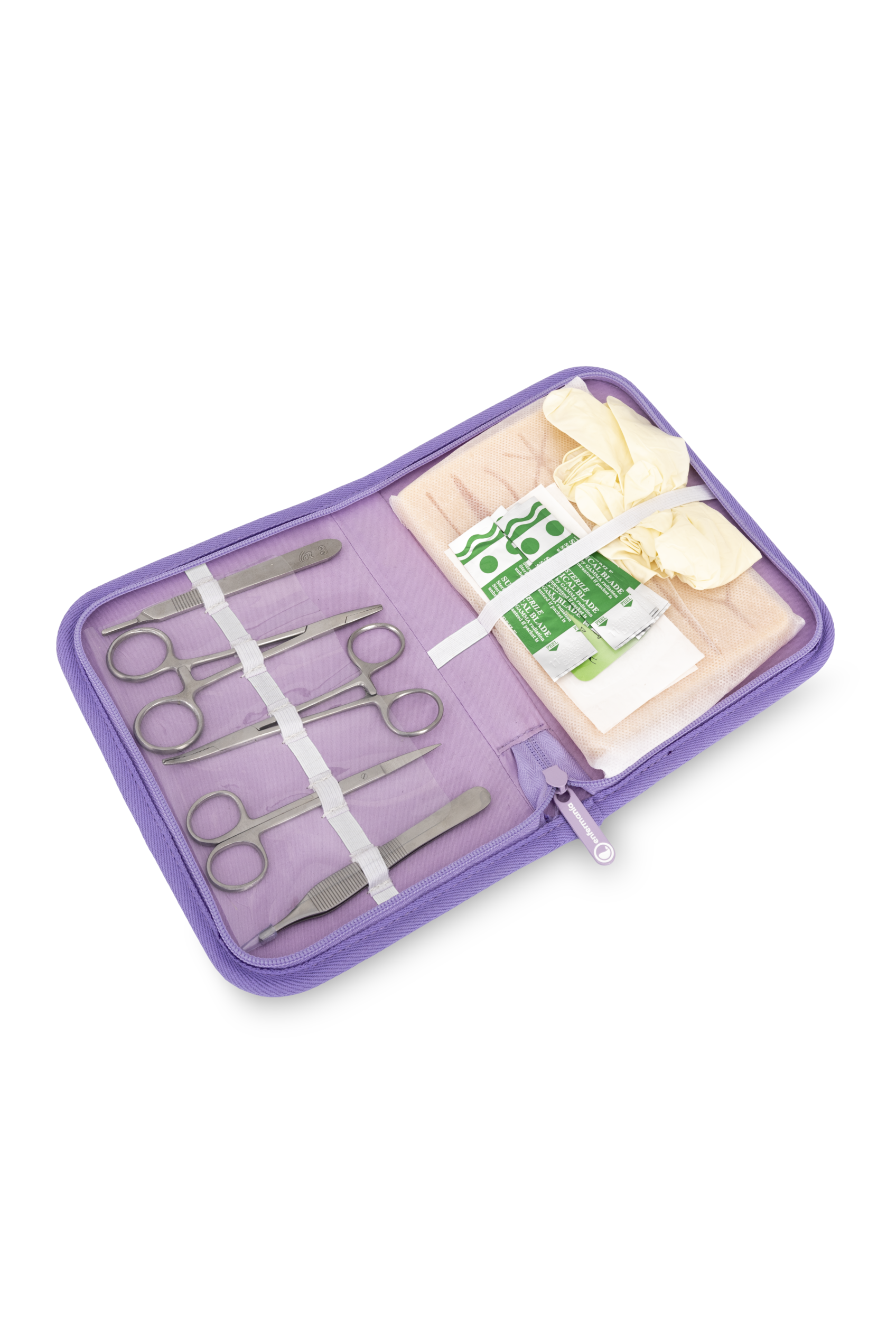 Enfermania Instrumental Care Collection kit suture silicone