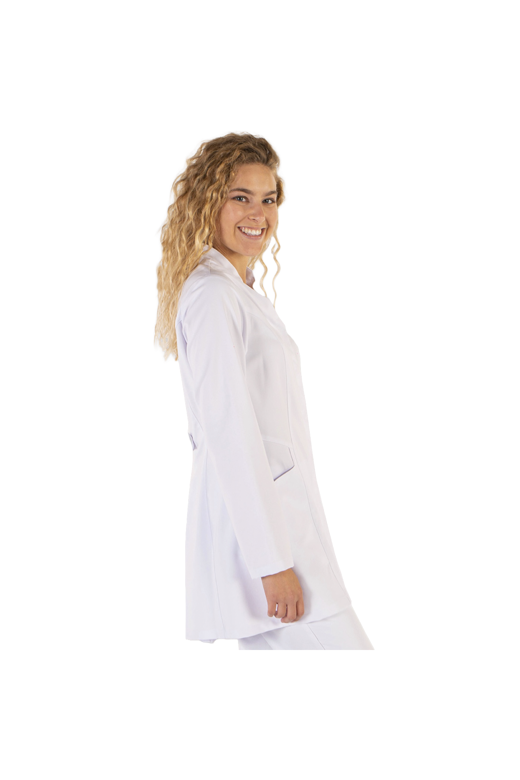 Enfermania Ropa blouse blanche microfibre femme S