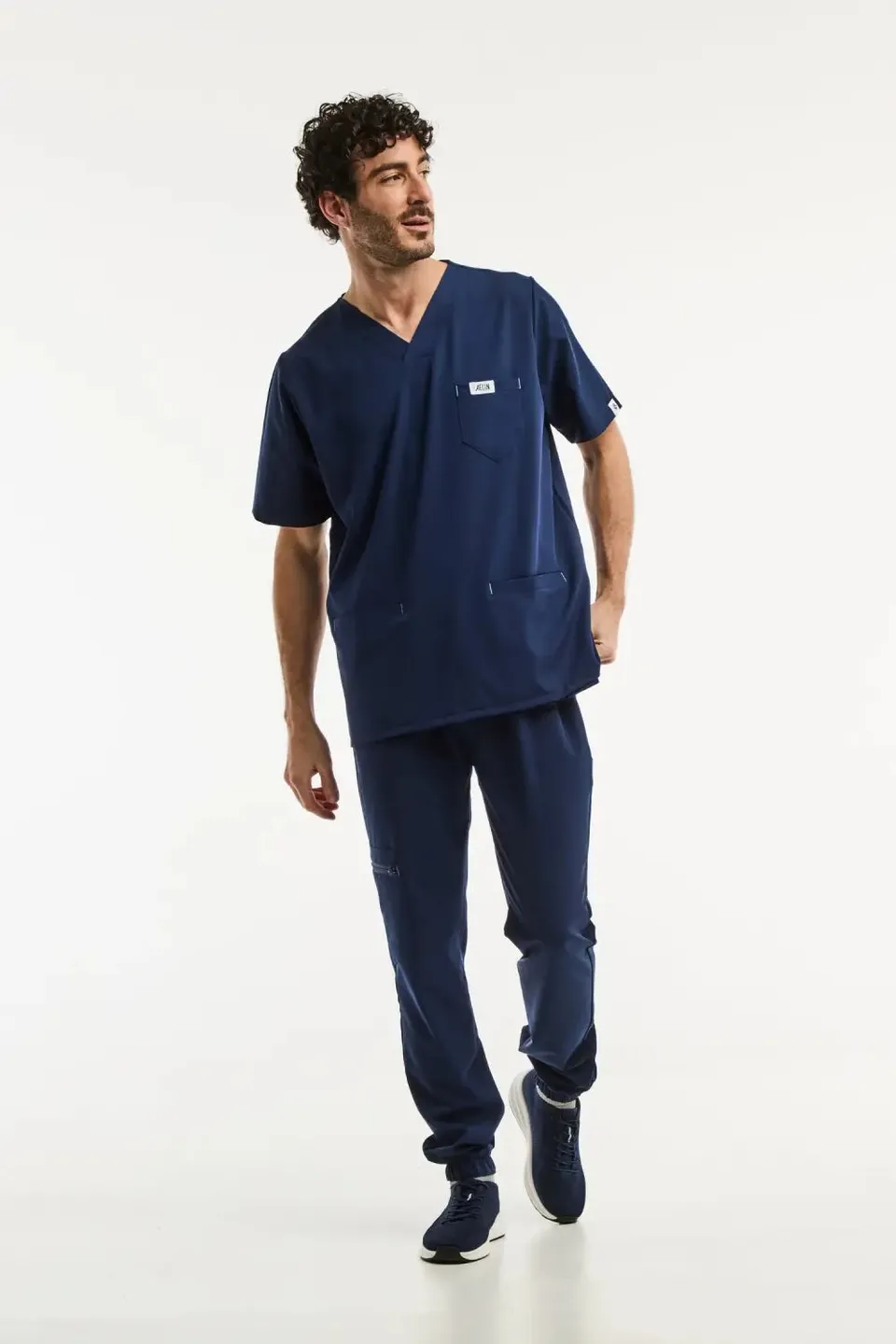 Aelin Slimfit NEW Tenue Médicale Homme Bleu Marine