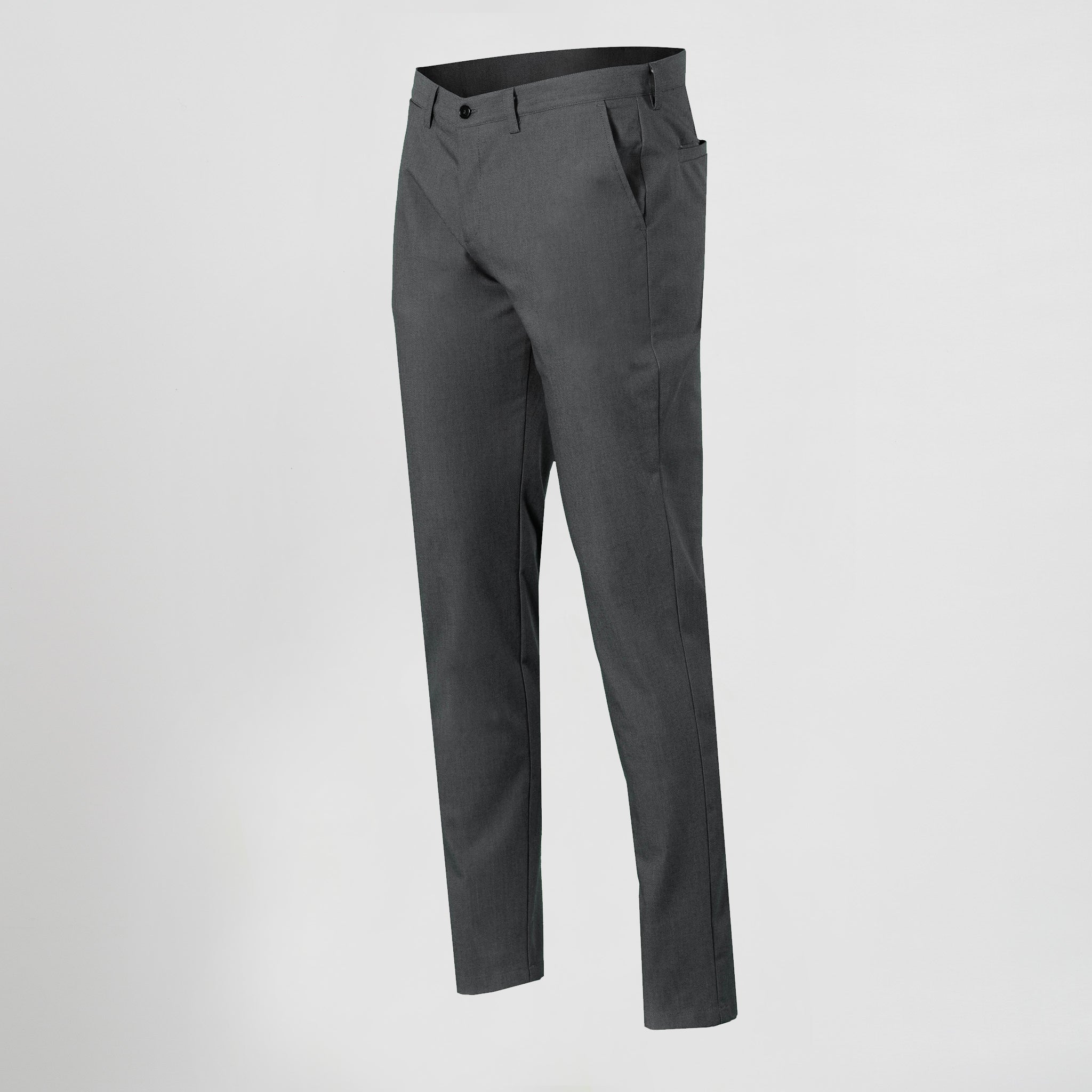 GARY'S pantalon chino homme noir slim stretch coton
