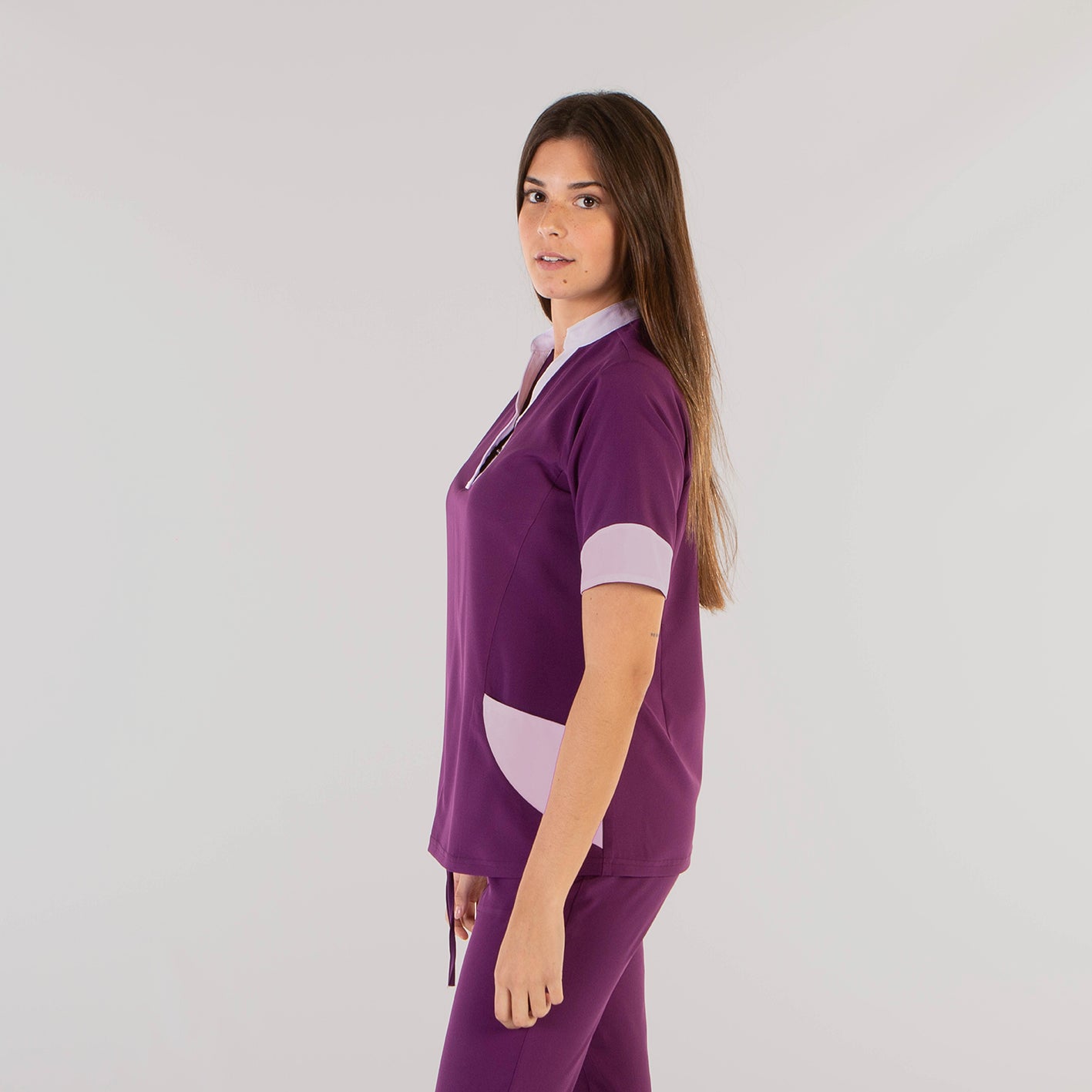 Gary's Susan blouse femme rosa XS microfibre col V