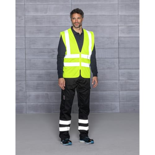 Würth MODYF Lumen gilet haute-visibilité jaune mesh
