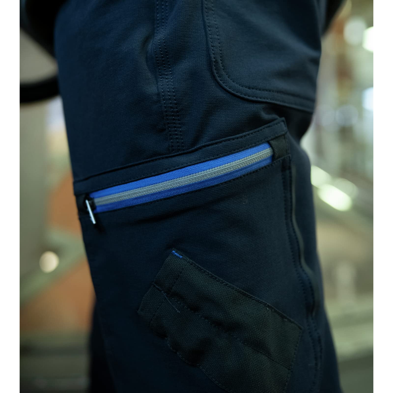 Würth MODYF Stretch Evolution pantalon hiver bleu royal thermique