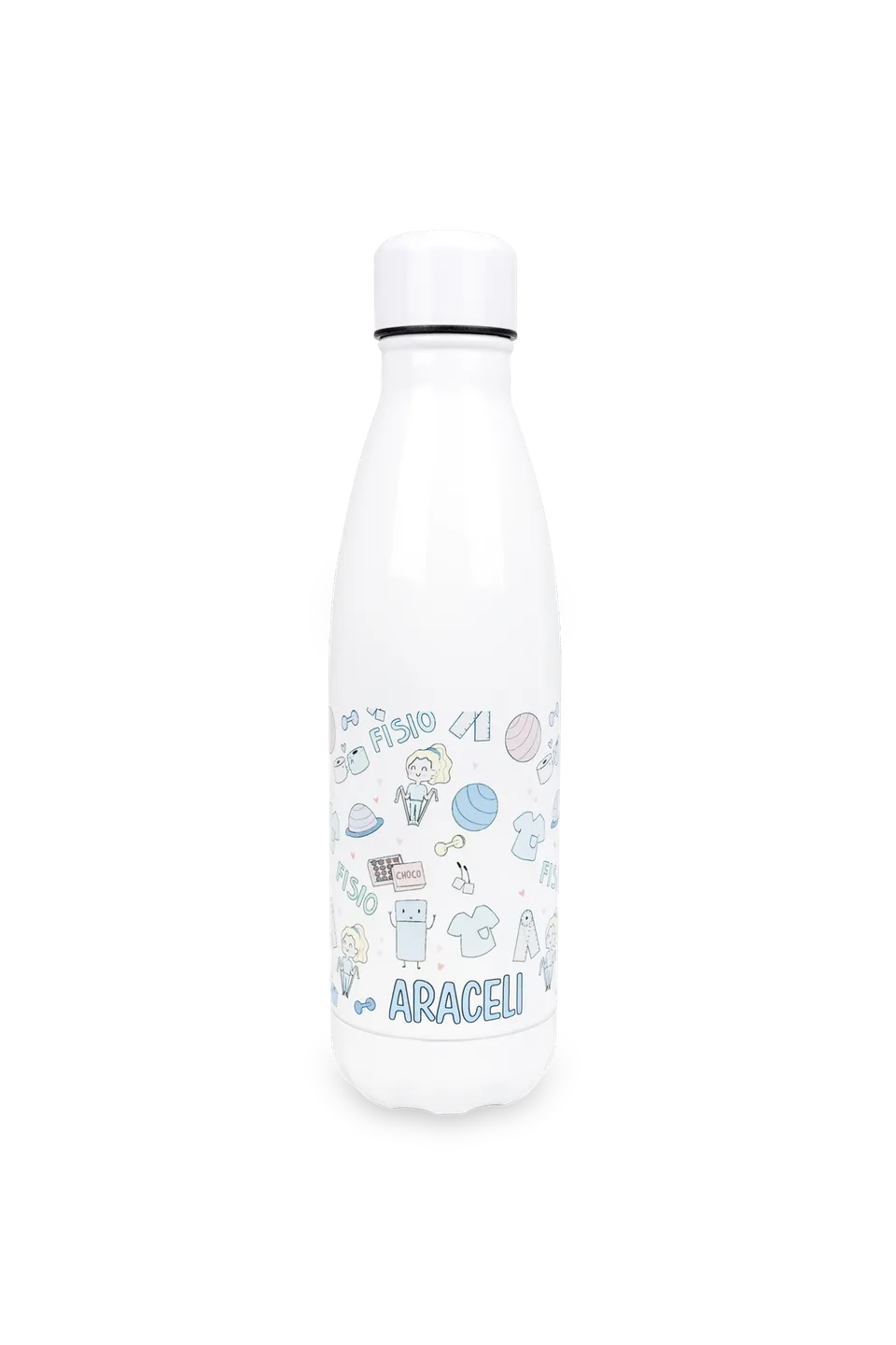 Enfermania Regalos Fisio Pastel bouteille isotherme 700 ml personnalisable