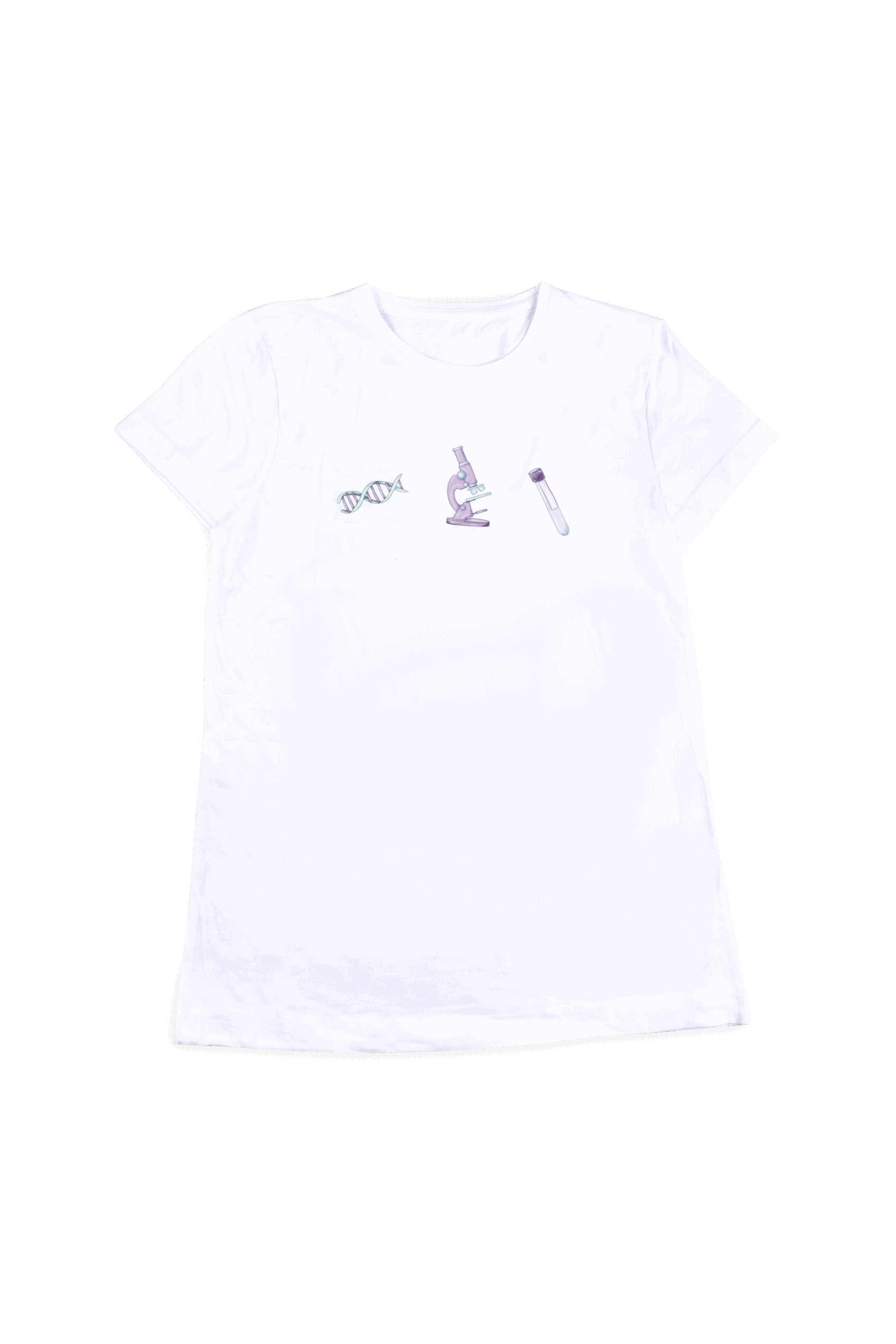 Enfermania Ropa T-shirt unisexe Fisio pastel blanc M