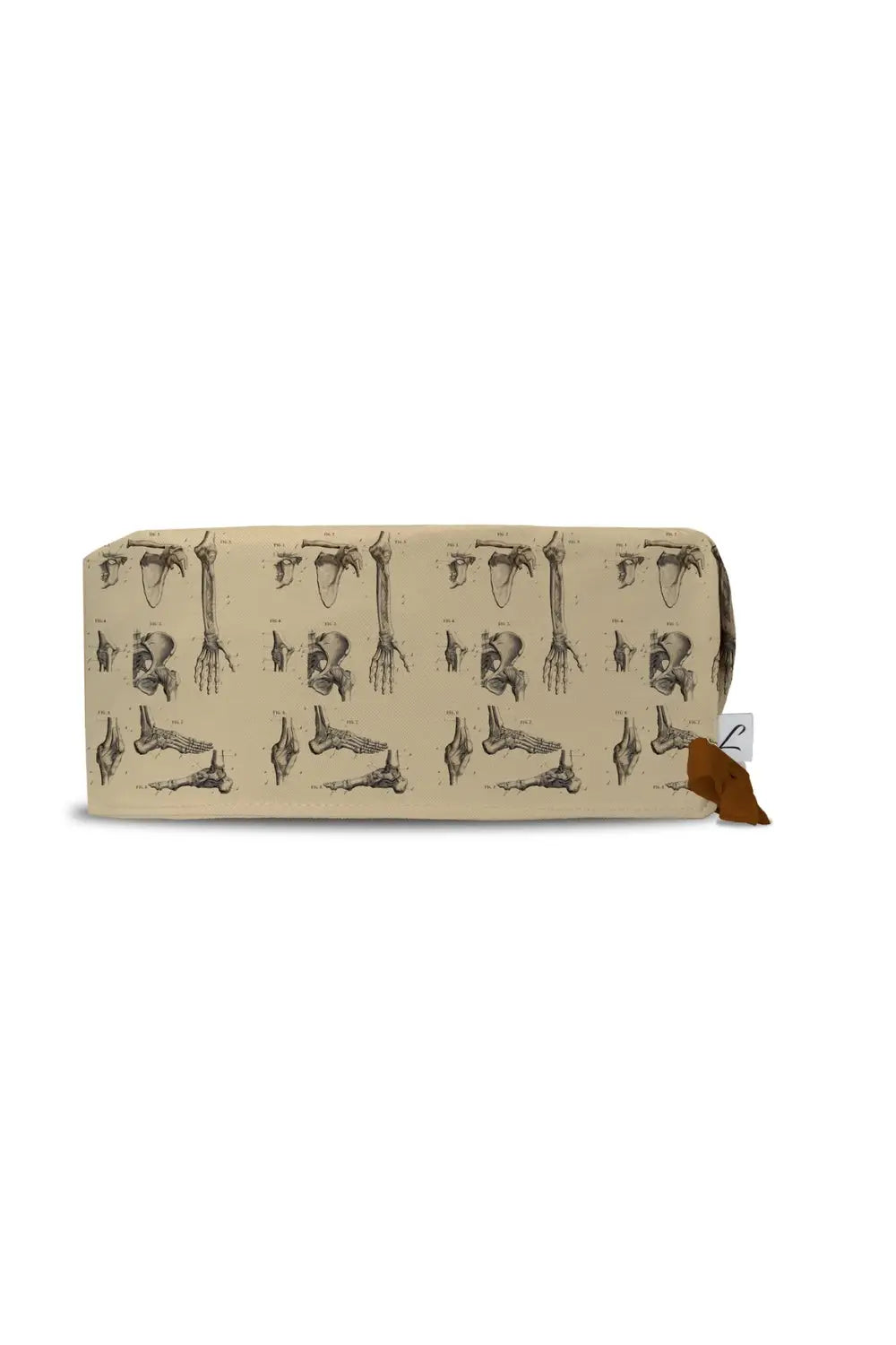 Aelin Paris calot de bloc beige imprimé os polyester