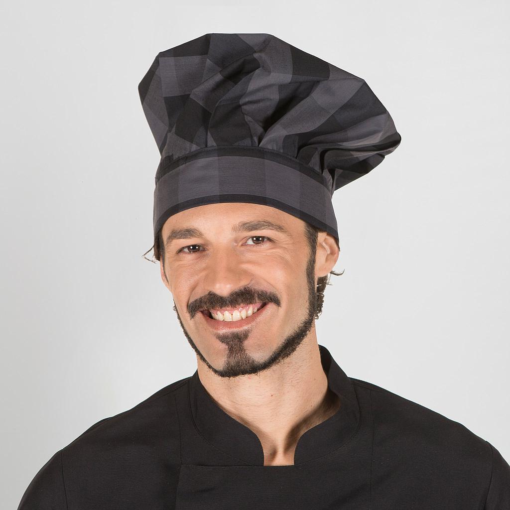 GARY'S Classic Chef calot cuisine rayures pistache taille unique