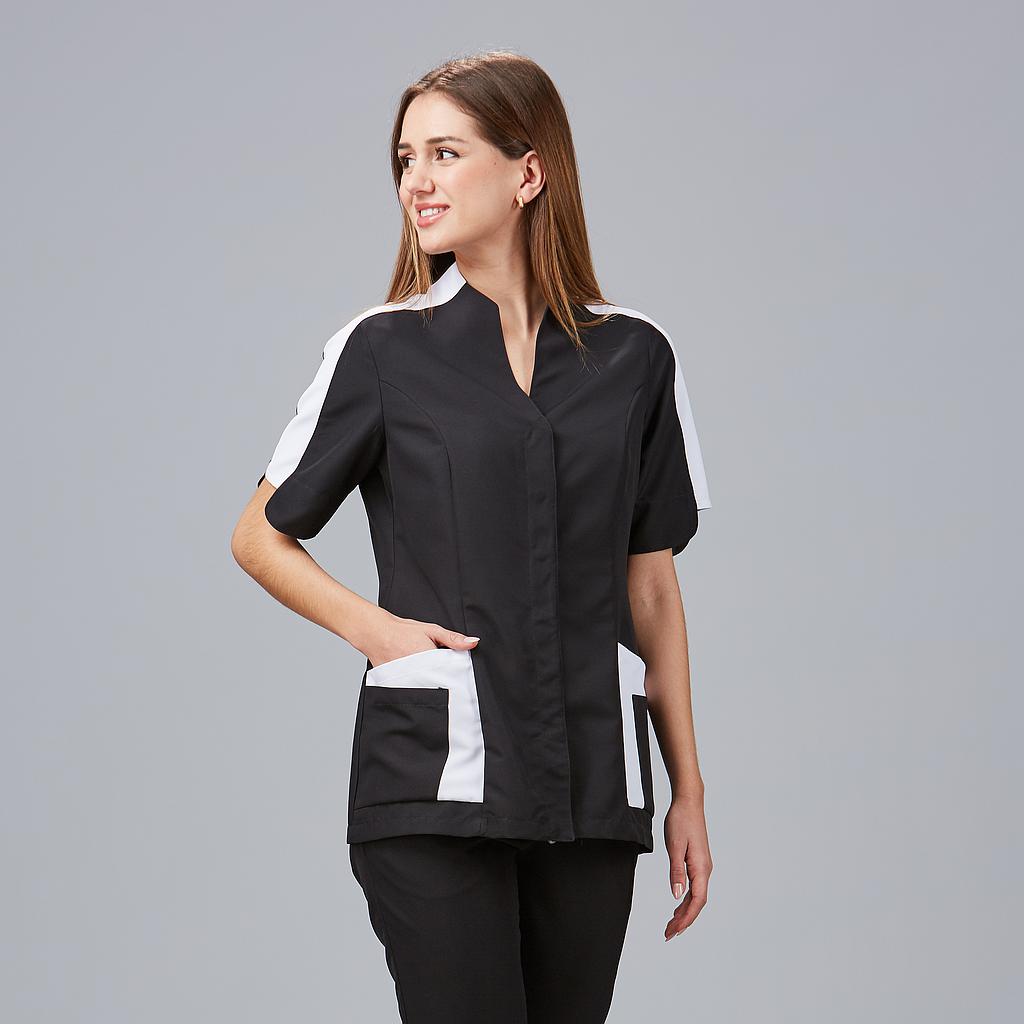 Gary's Poppy blouse esthétique noire anti-poil