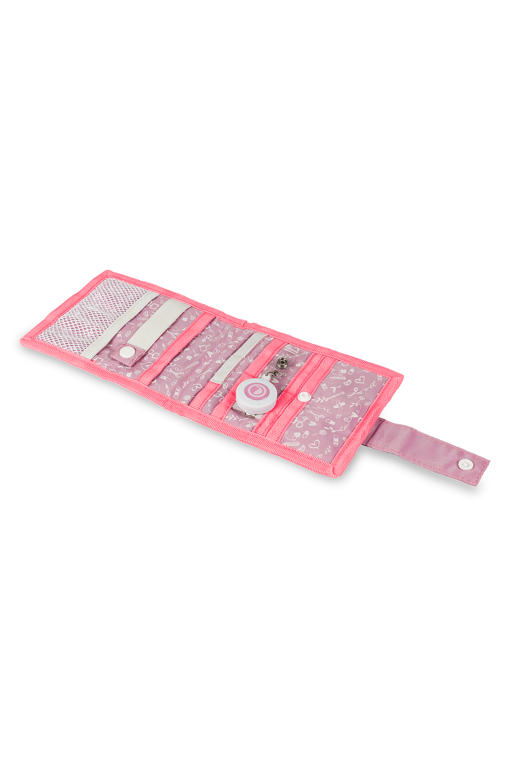 Enfermania Sweet organisateur de poche rose + porte-ciseaux