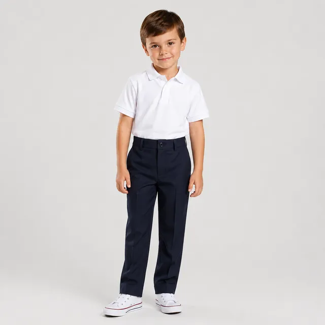 Gary's Pants pantalon écolier enfant gris clair élastique