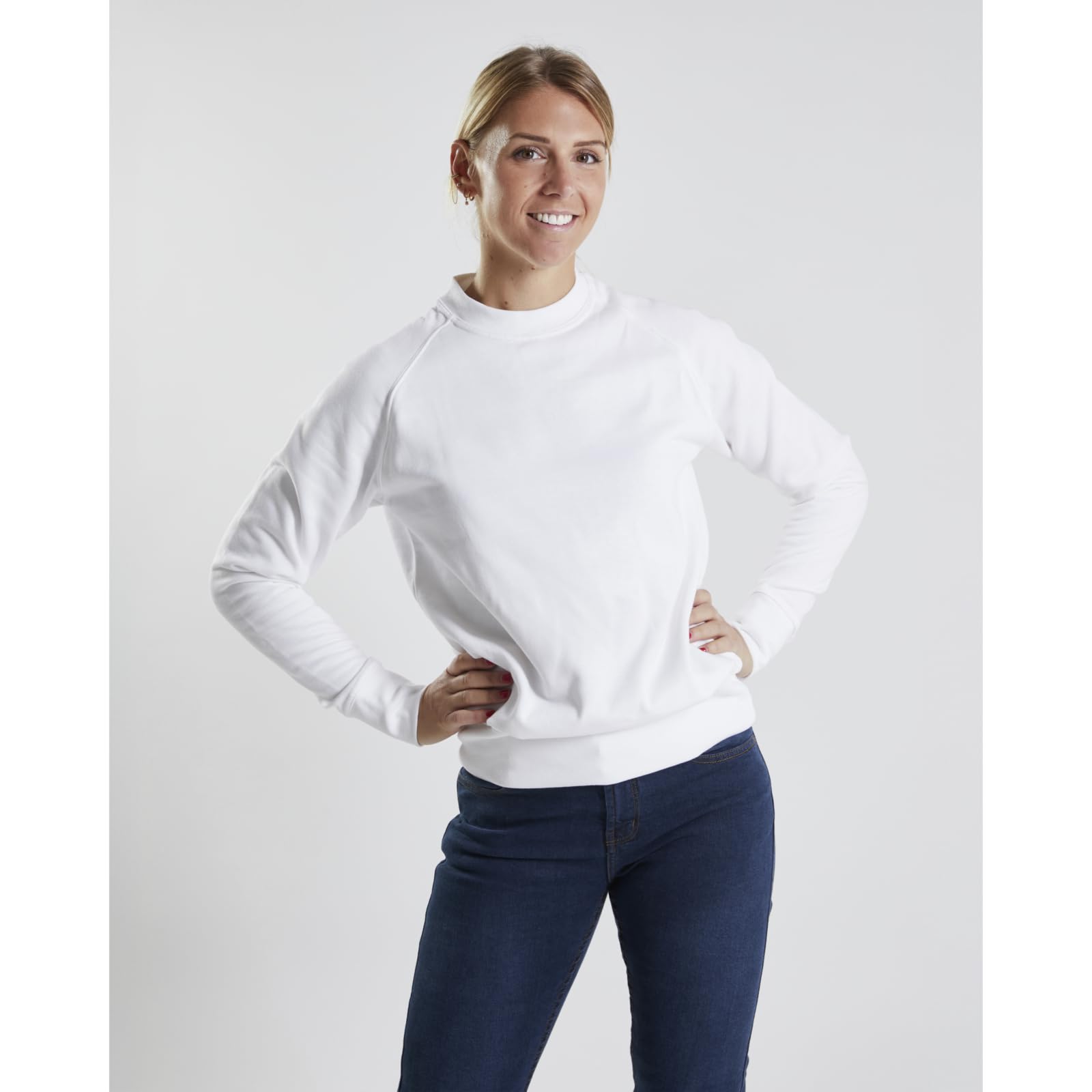 Würth MODYF Les essentiels sweat travail blanc col rond 3XL