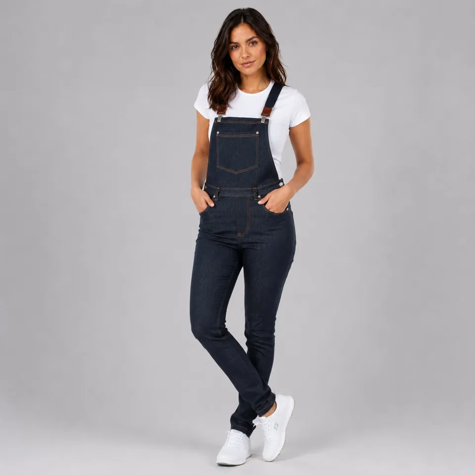 Gary's Denim salopette travail unisexe stretch