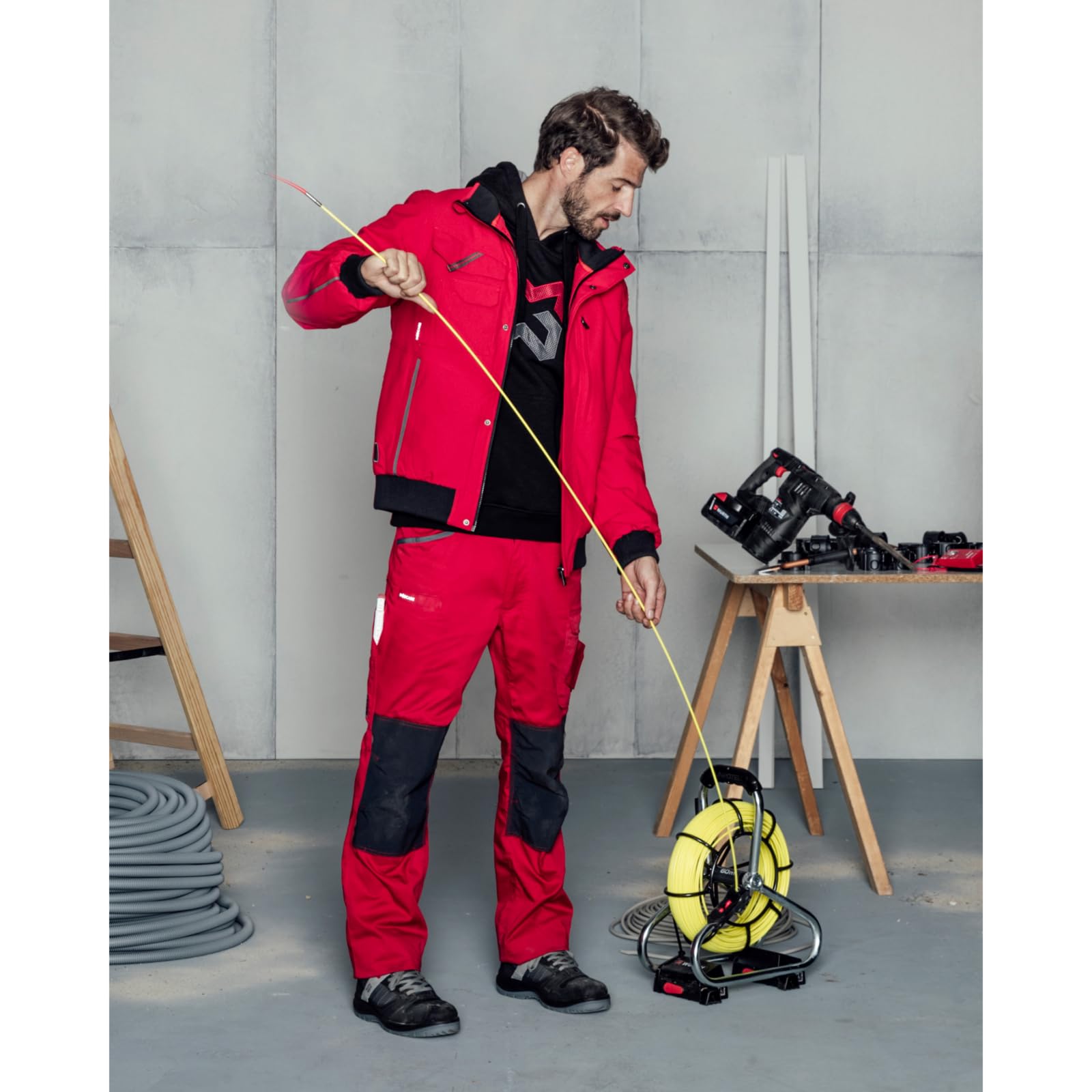 Würth MODYF Stretch X pantalon travail rouge 42 stretch