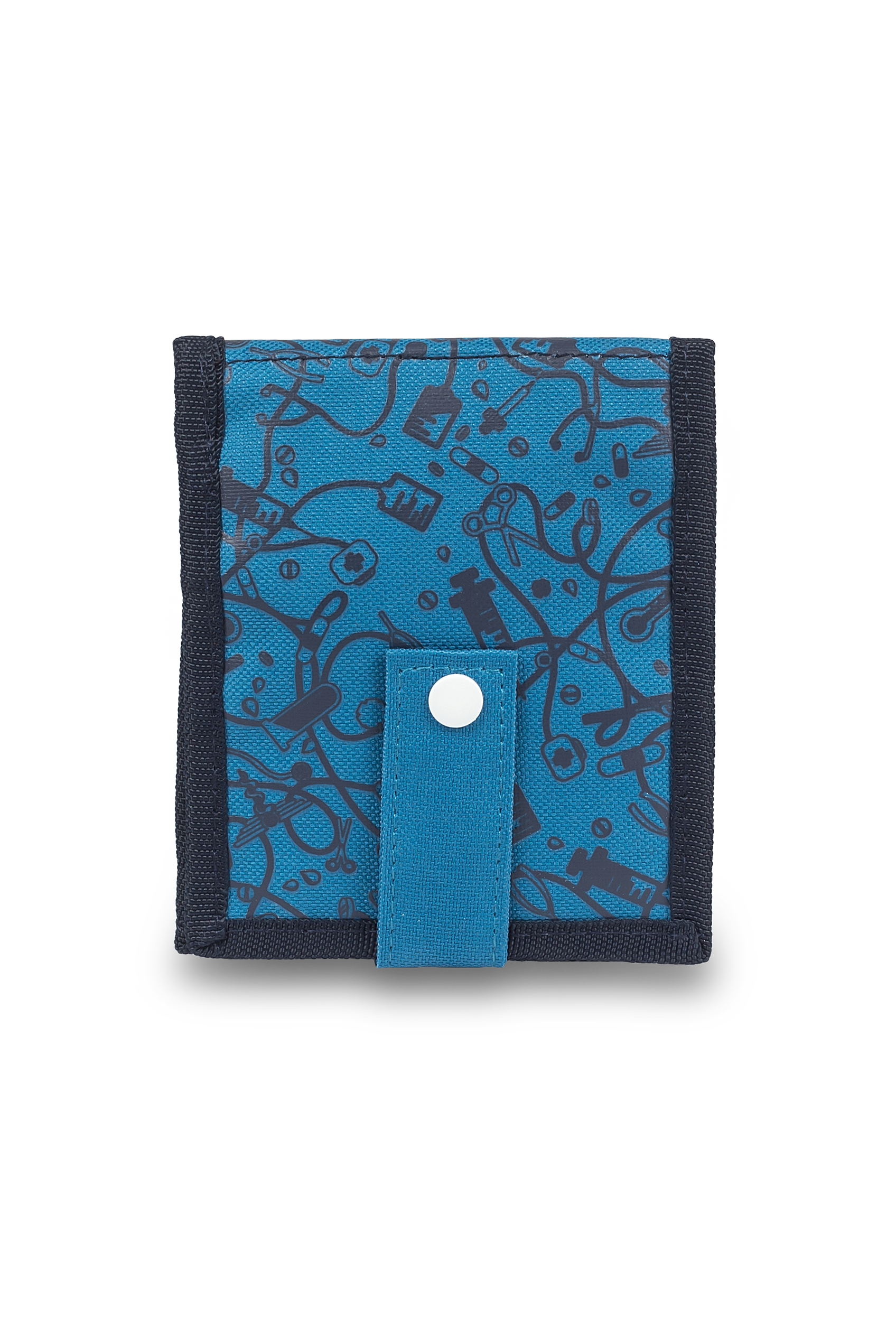 Enfermania Pipper organisateur de poche bleu aimanté toile