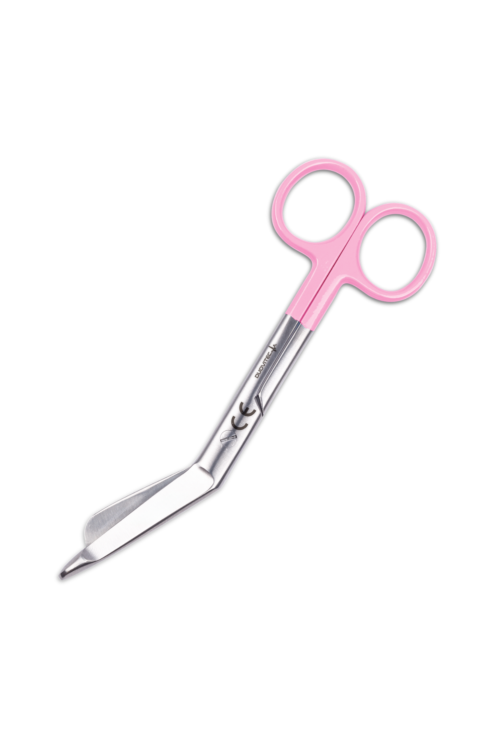 Enfermania Instrumental ciseaux pansement 14 cm rose inox