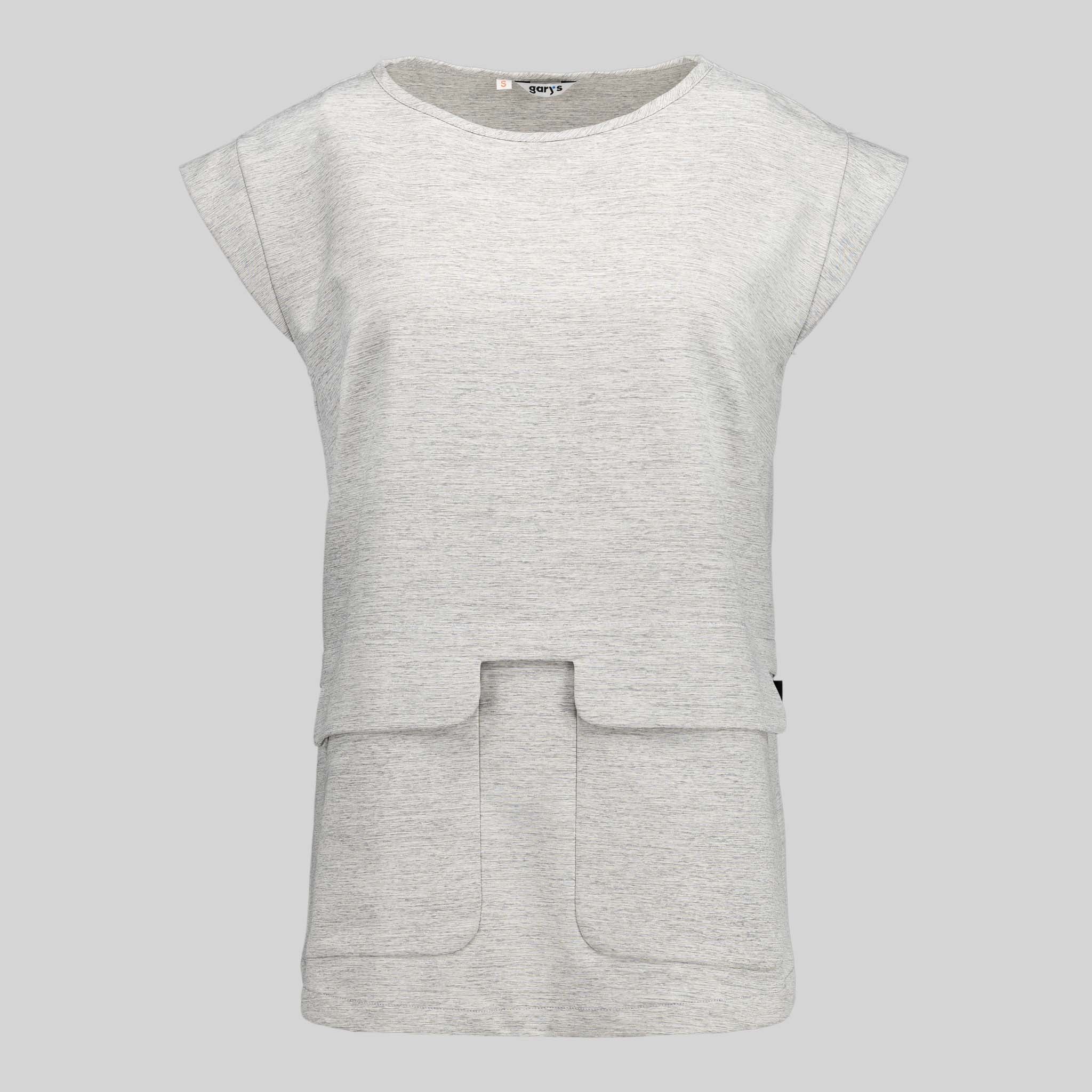 GARY'S Campanilla blouse femme sans manches gris perle XS