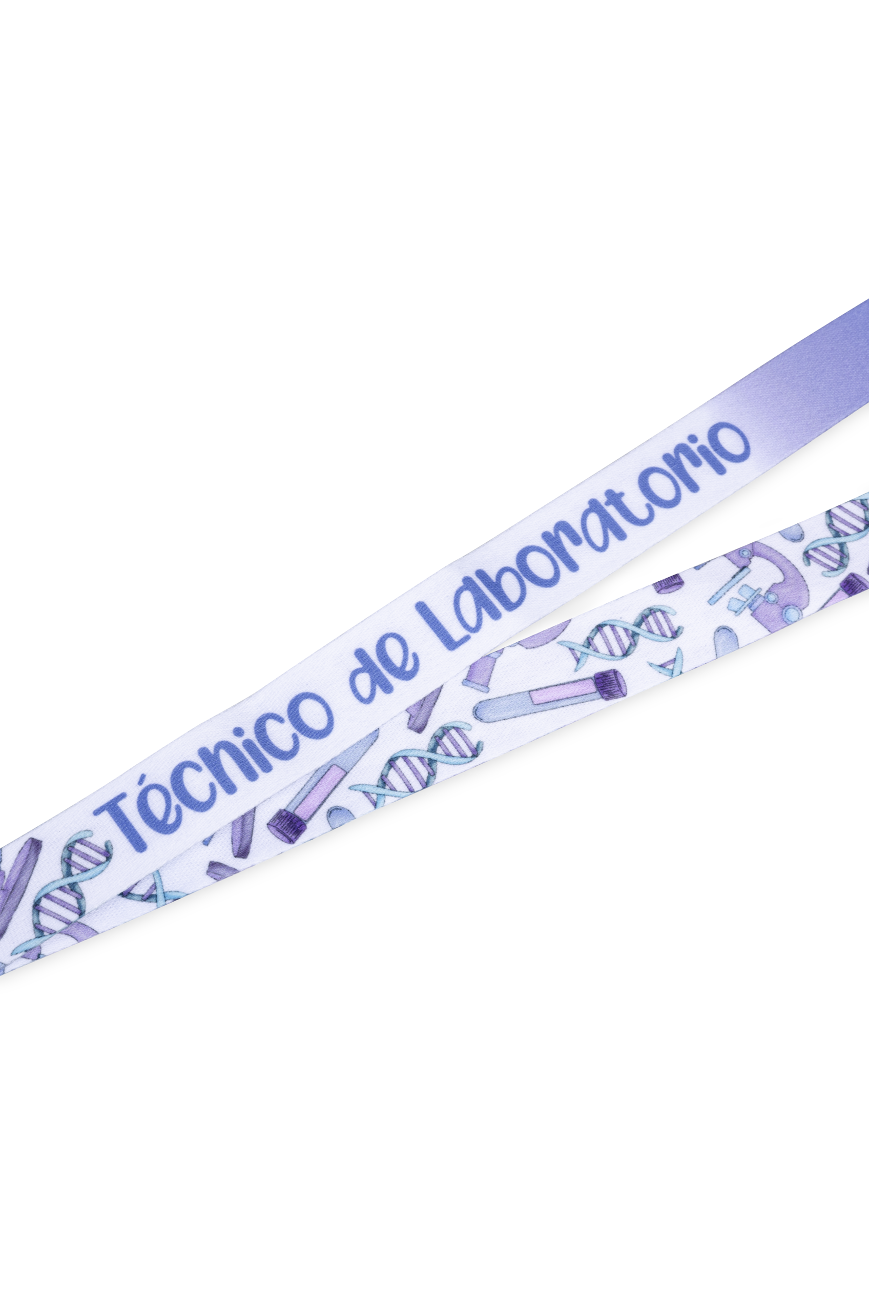 Enfermania Accesorios lanyard technicien laboratoire 57 cm