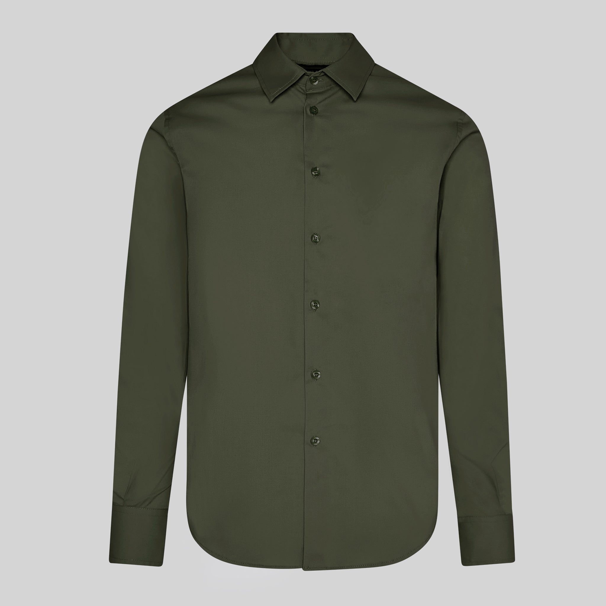 GARY'S Niccolo chemise homme slim marine coton stretch