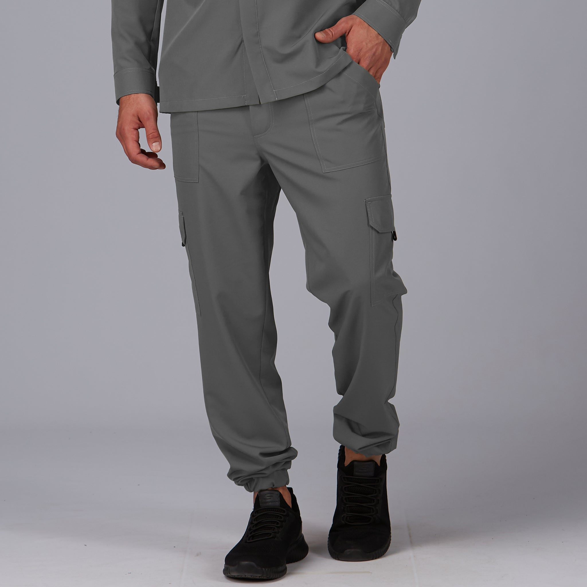 GARY'S Cargo pantalon travail unisexe noir taille M
