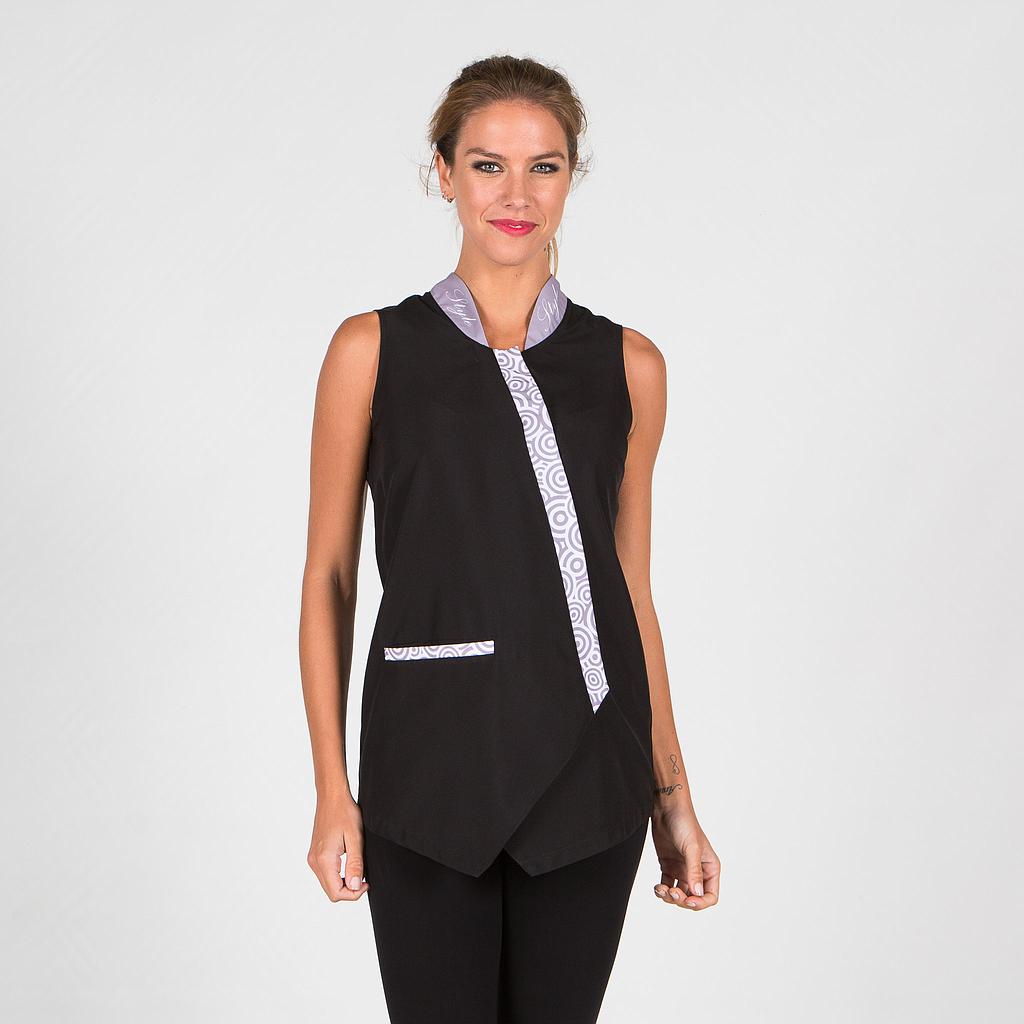 Gary's Petunia Tunique femme blouse noire XS polyester
