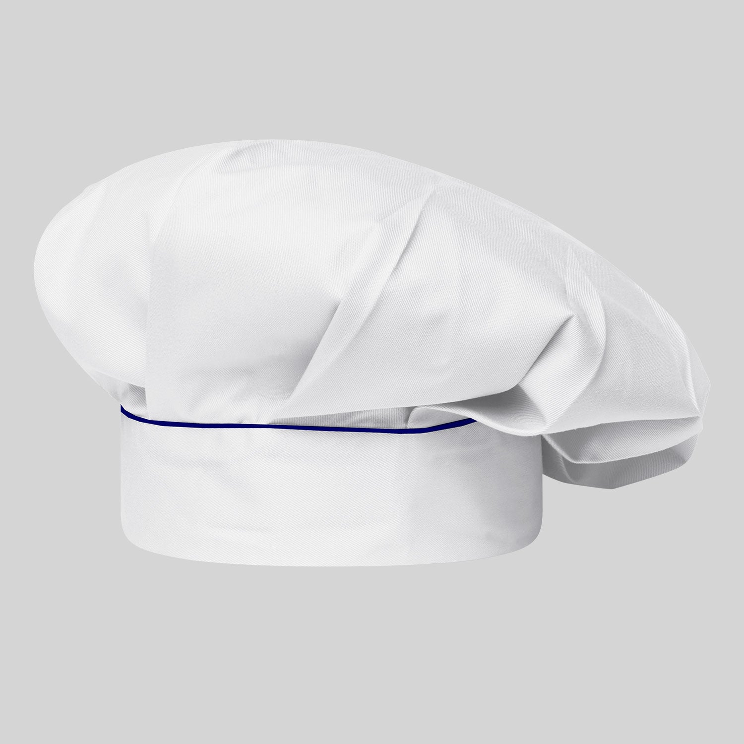 Gary's toque chef blanche velcro réglable taille unique