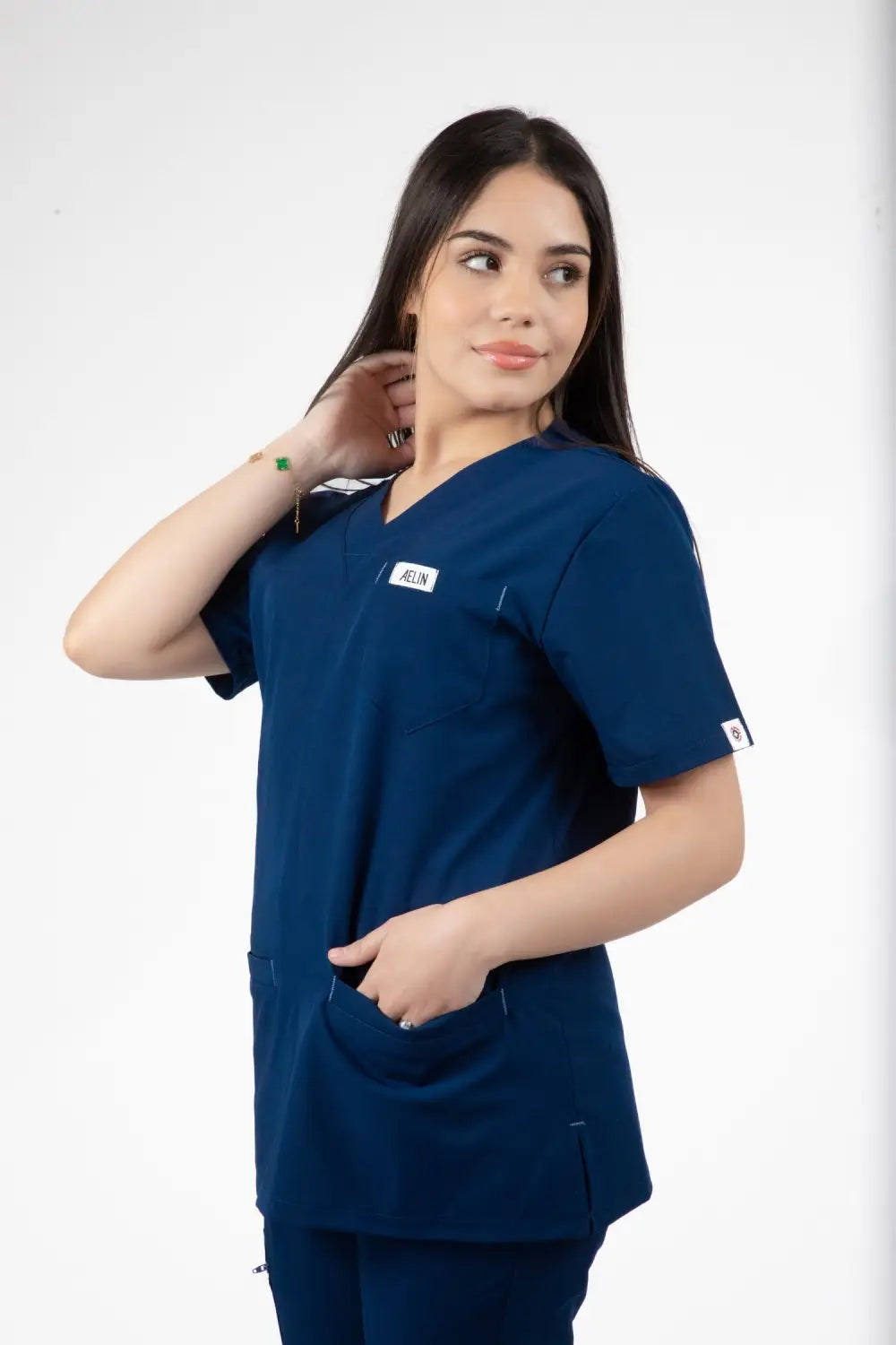 Aelin Slimfit NEW tunique médicale bleu