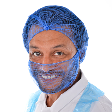 Lion Haircare 5mm Hairnets filet détectable barbe alimentaire