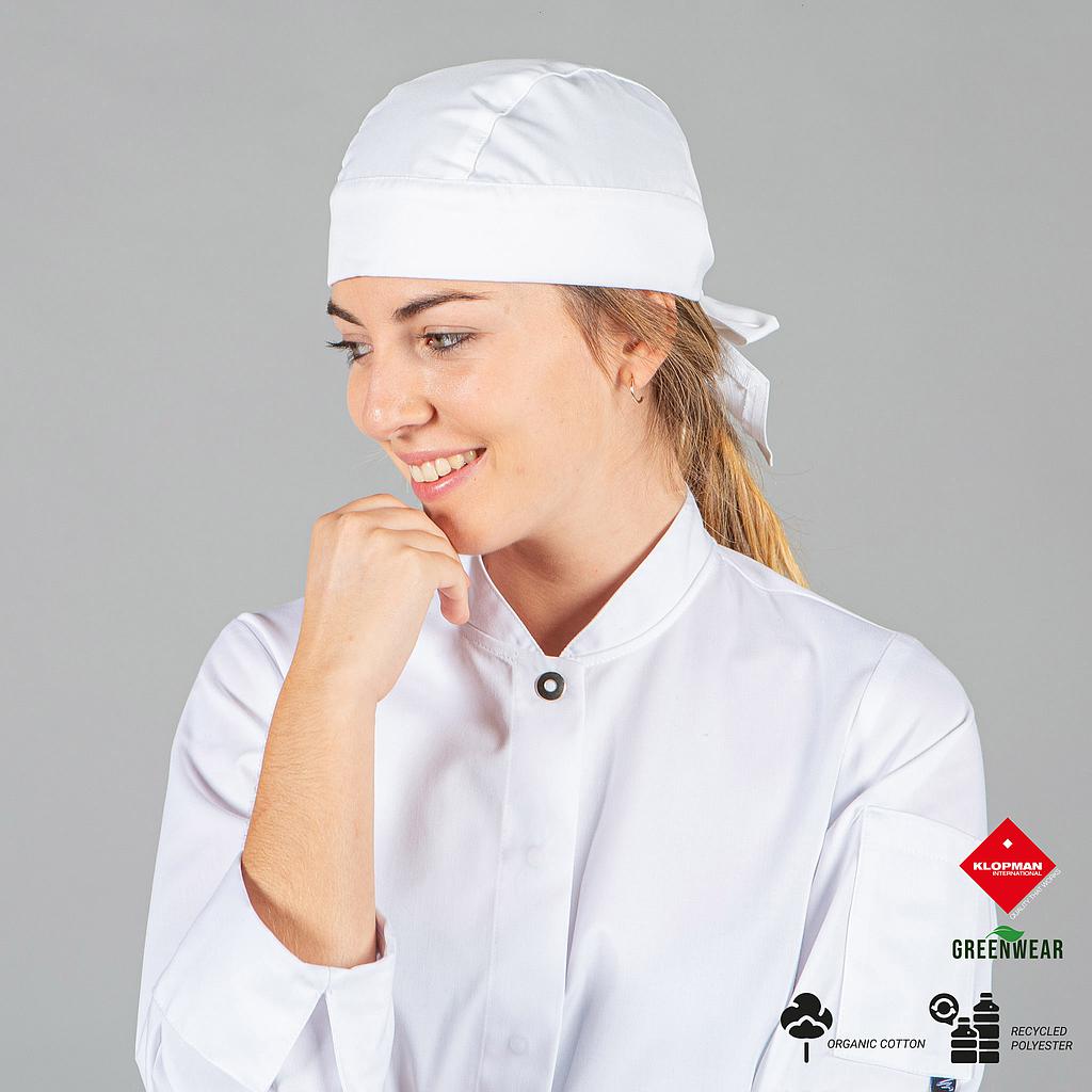 Gary's bandana cuisine gris perle coton bio recyclé réglable
