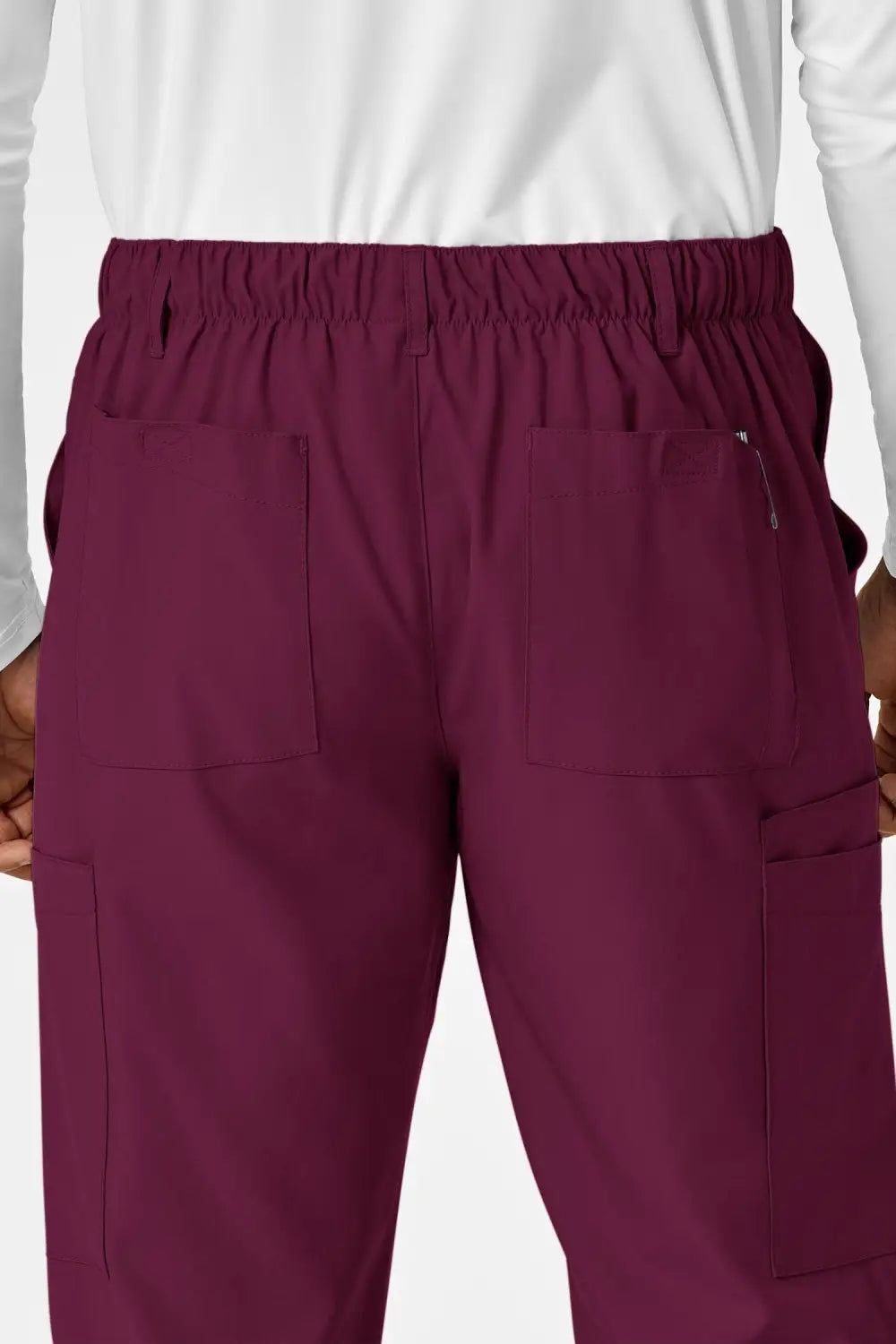Aelin LUCA W123 pantalon de bloc Bordeaux homme stretch