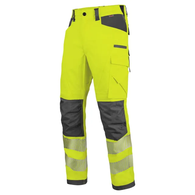 Würth MODYF Fluo pantalon travail jaune anthracite 38 haute-visibilité