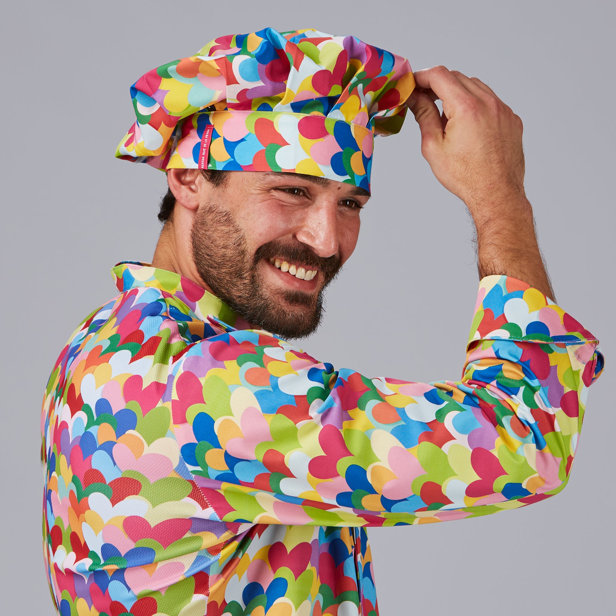 GARY'S Agatha toque gran chef coeur coton bio réglable