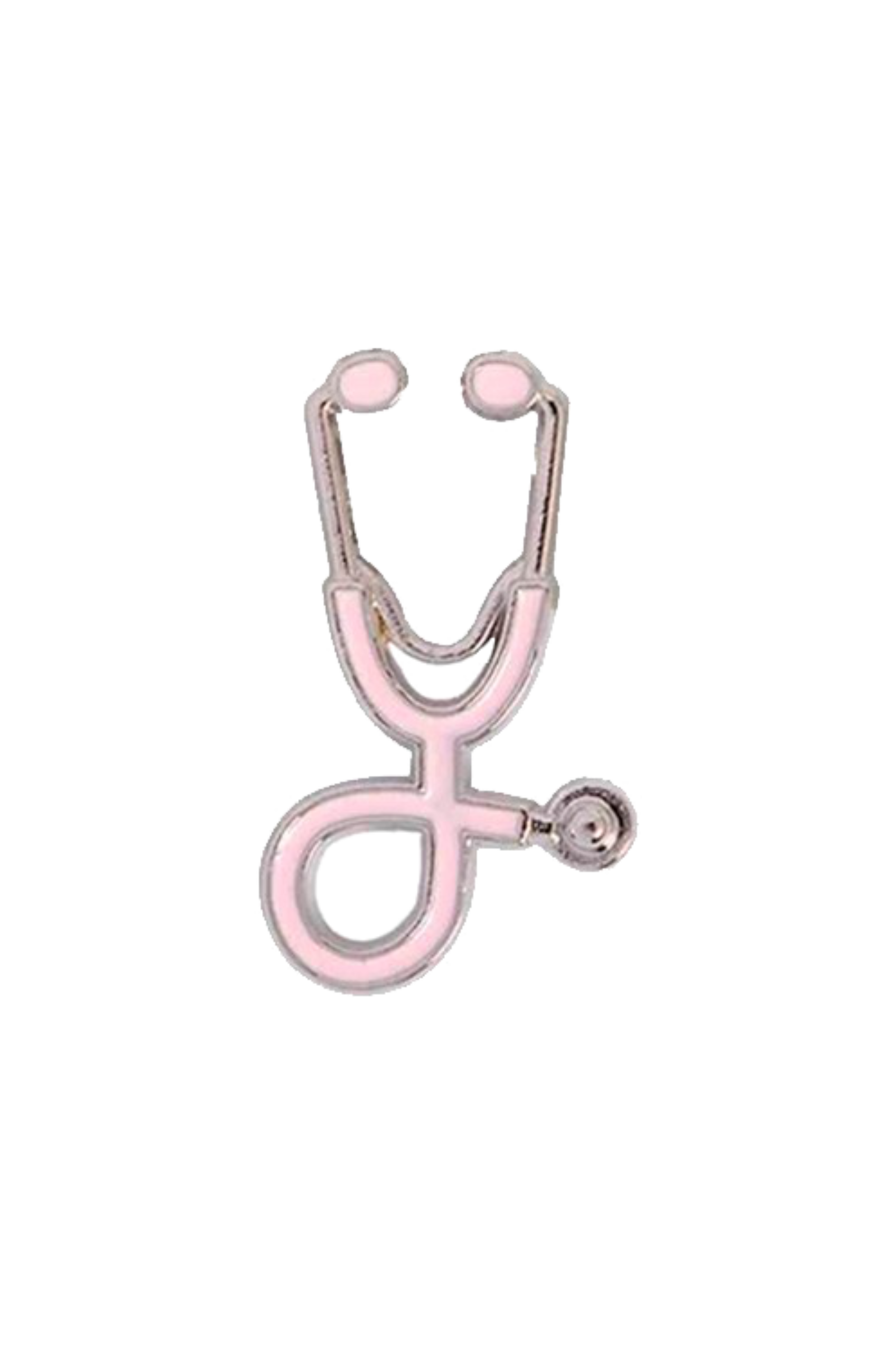 Enfermania pin stéthoscope bordeaux 25x10 mm