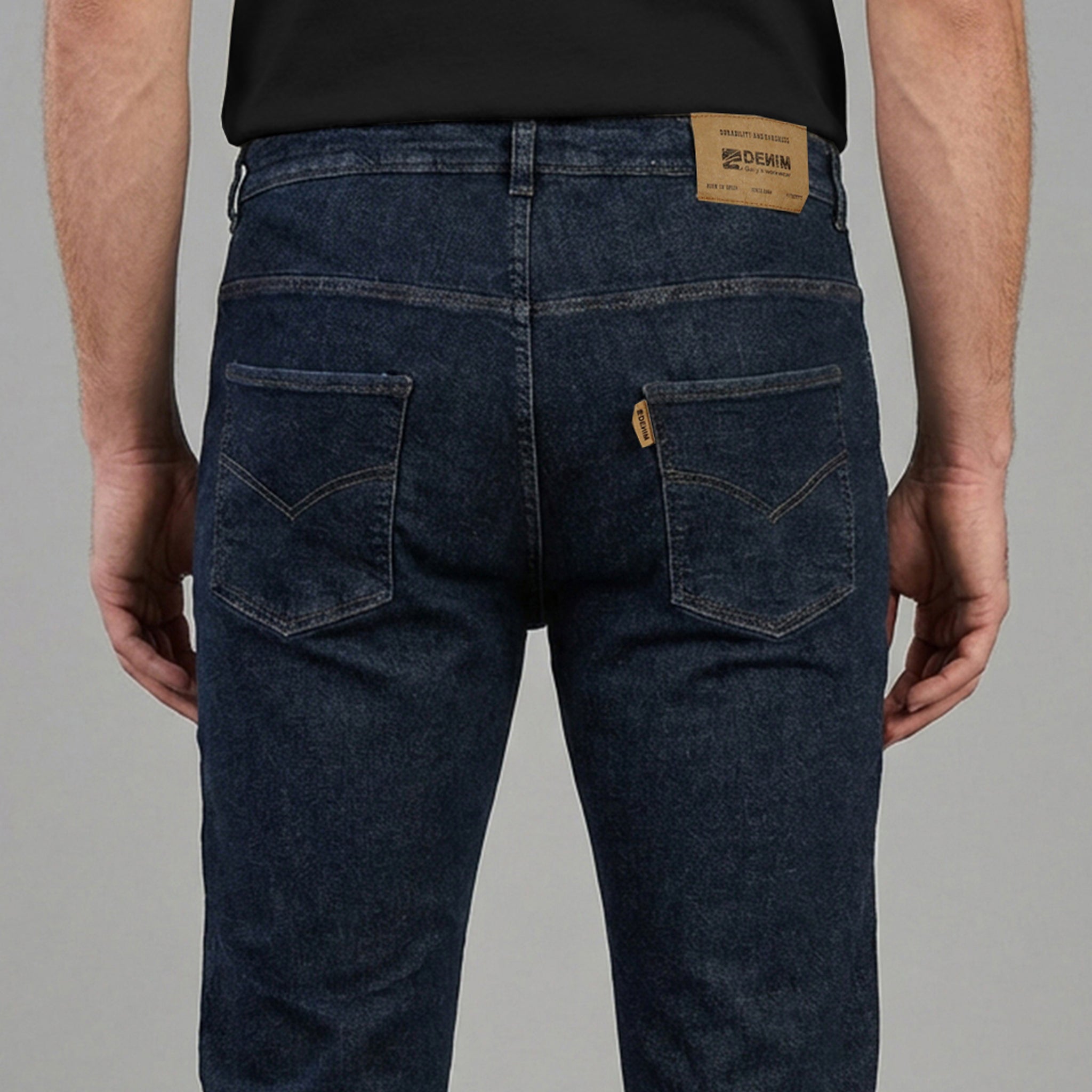 Gary's Pants Casdy pantalon denim homme noir stretch 46