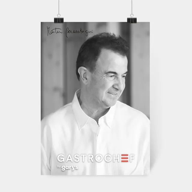 GARY'S Gastrochef Poster MARTIN BERASATEGUI Affiche A2