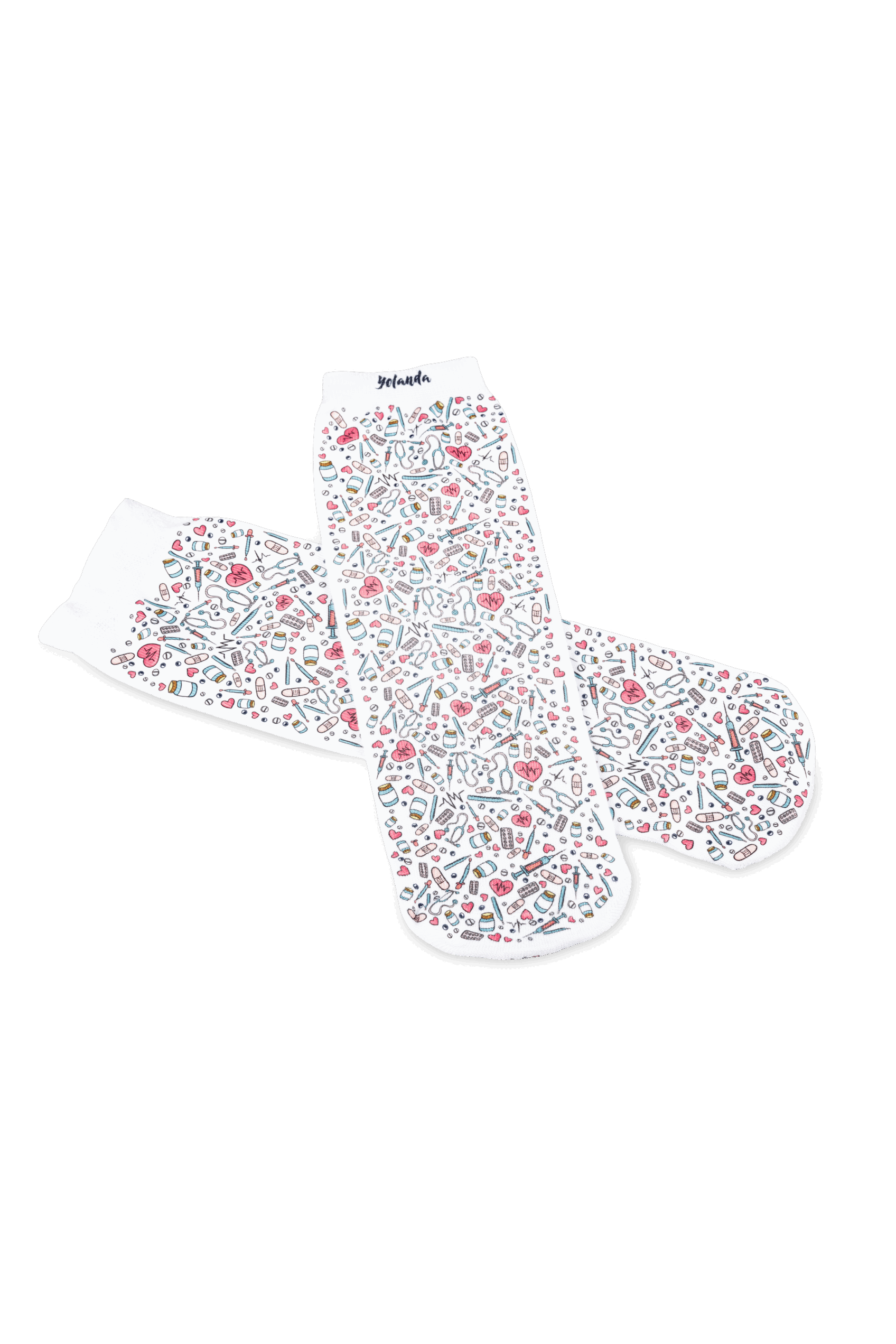 Enfermania Ropa Colorful Collection chaussettes S/M polyester