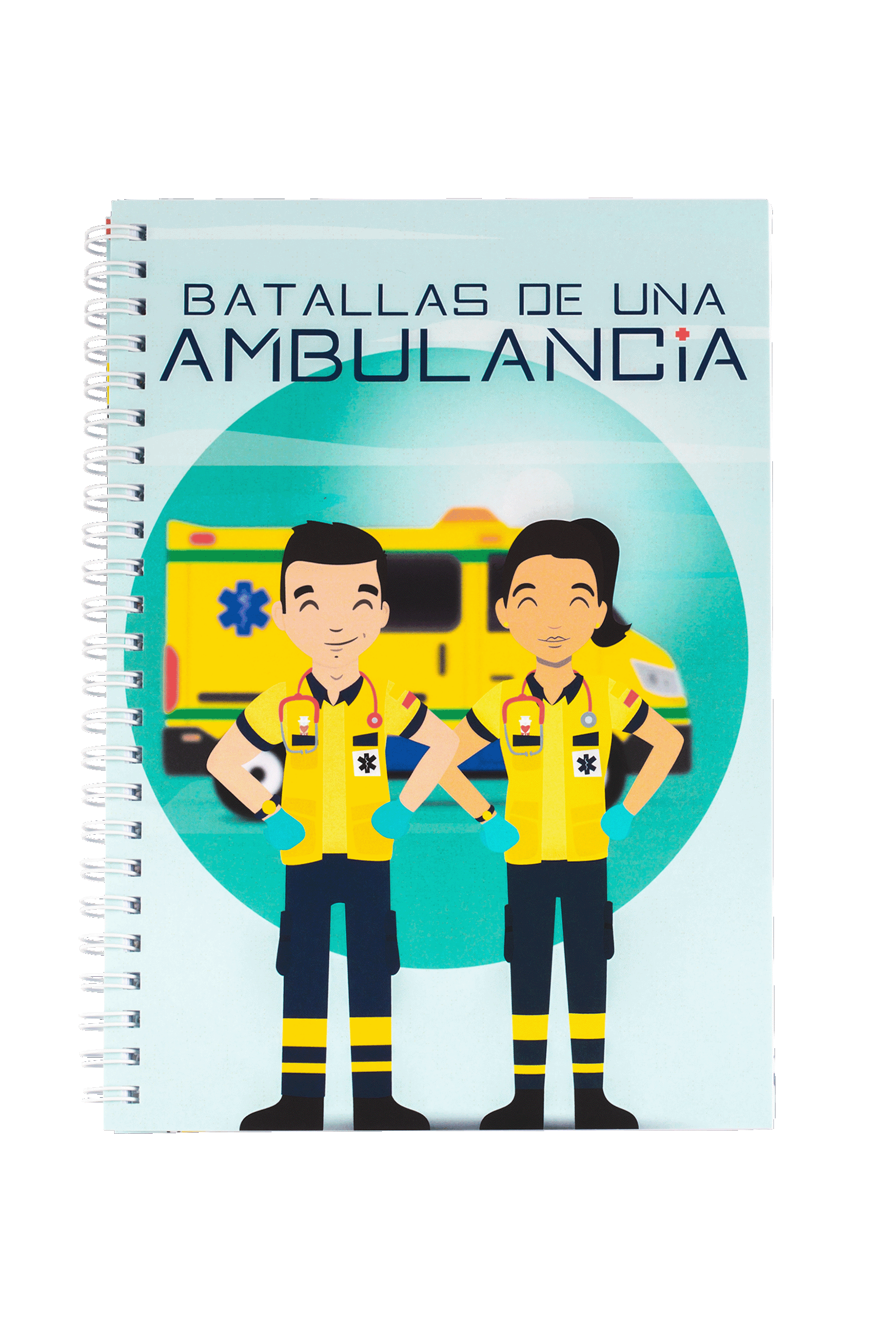 Enfermania Papelería Batallas carnet A5 50 pages spirale