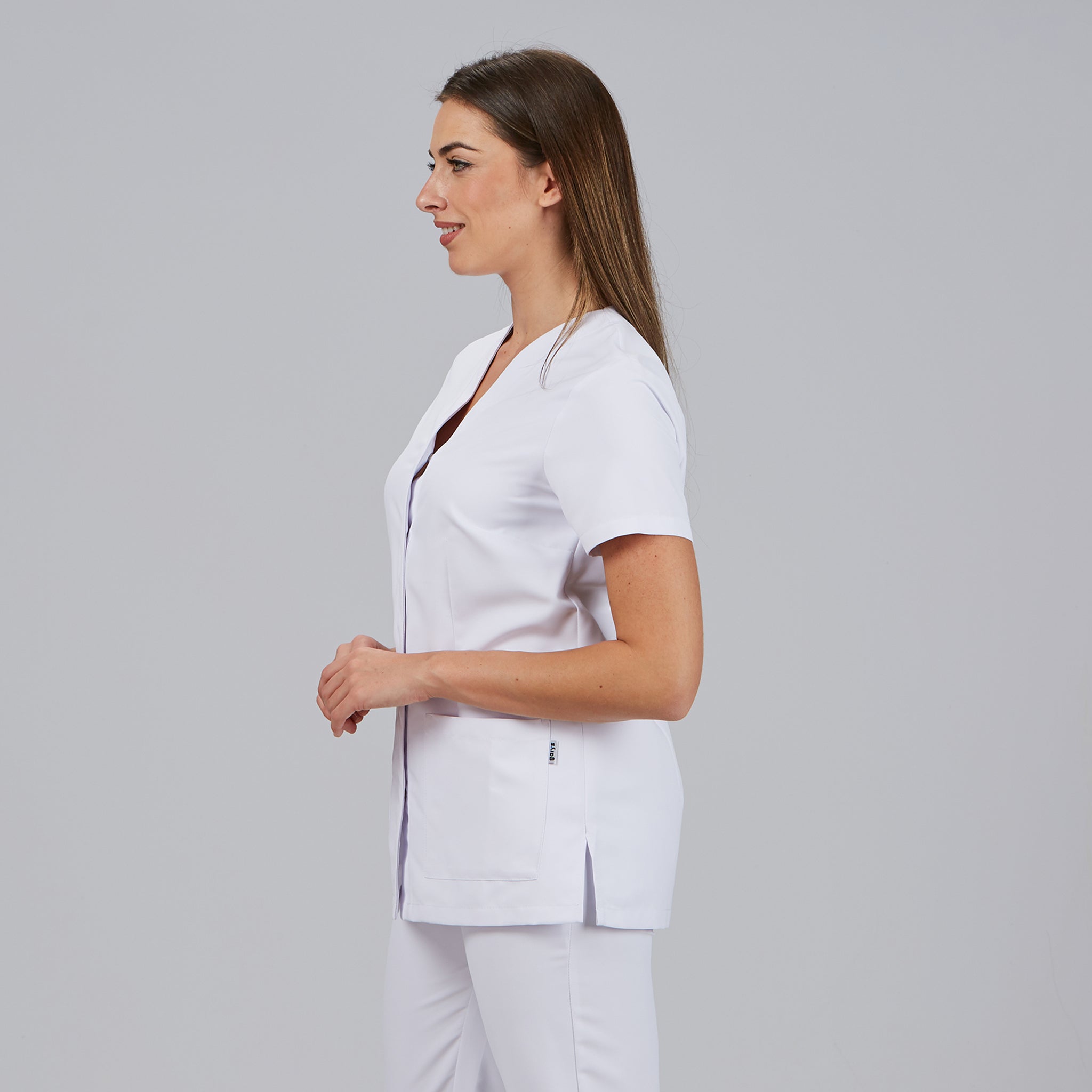 GARY'S Sonia Blouse médicale noire microfibre
