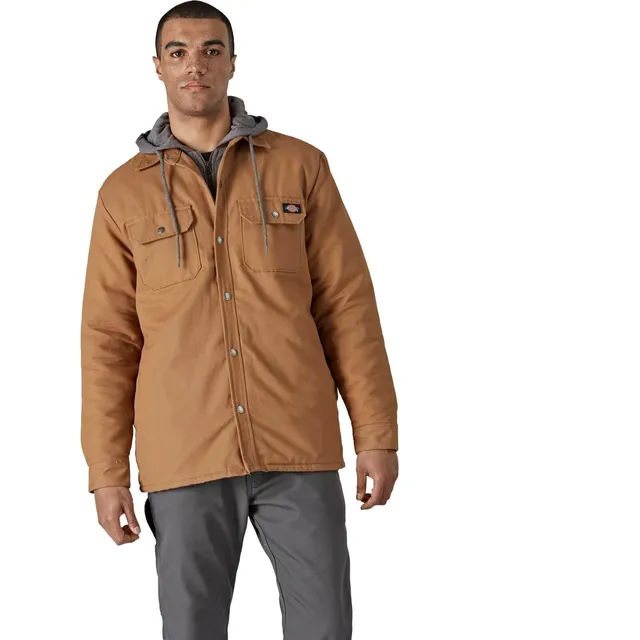 Dickies Duck veste polaire à capuche brun duck M