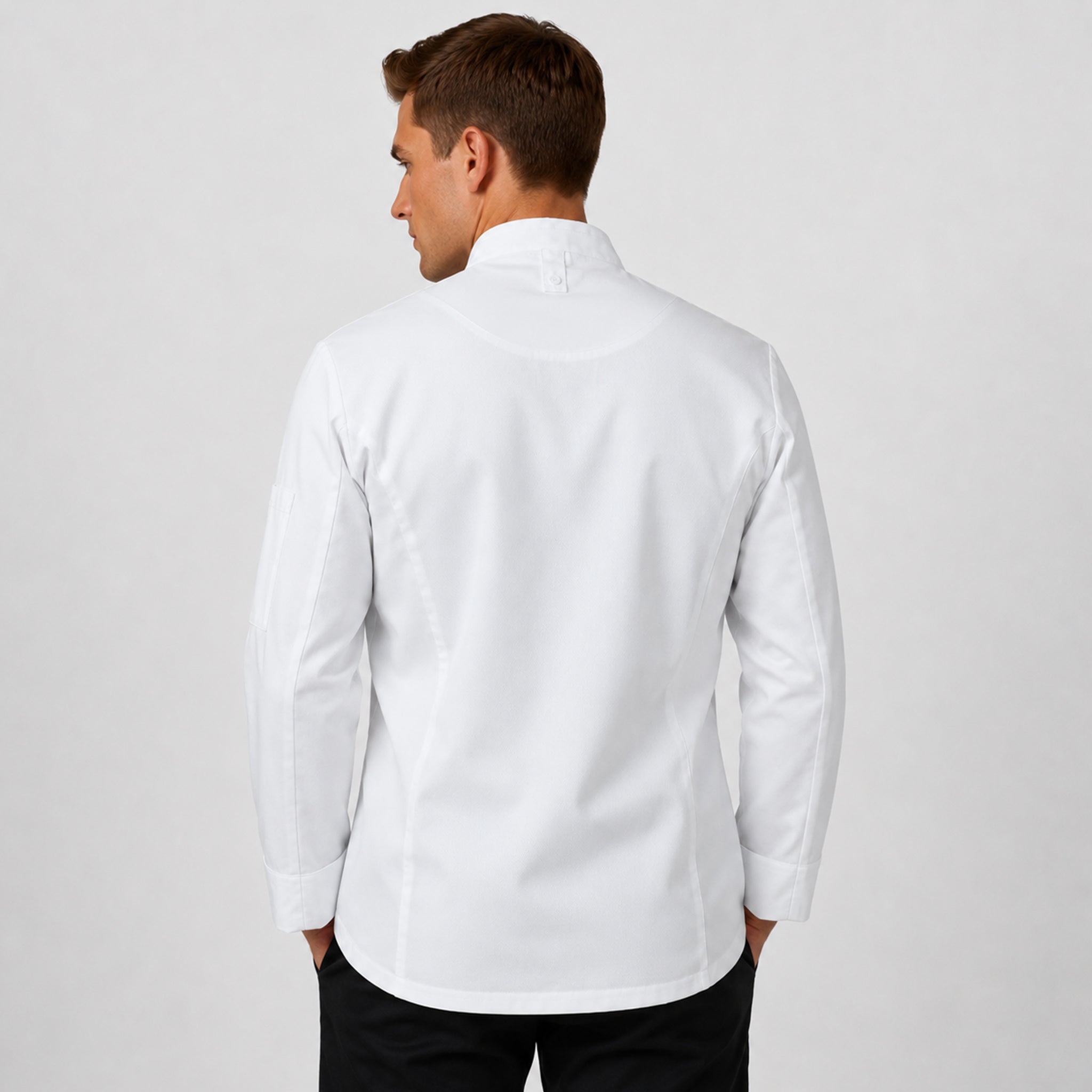 GARY'S Horus veste cuisine unisexe blanc XXS