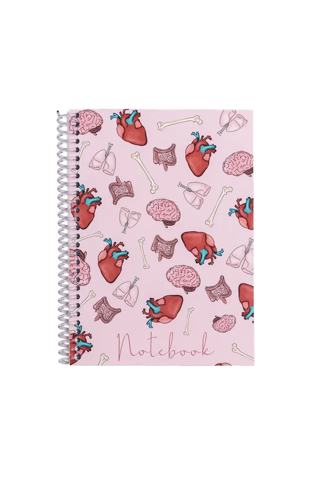 Enfermania Papelería Carnet A6 Organes 50 pages poche