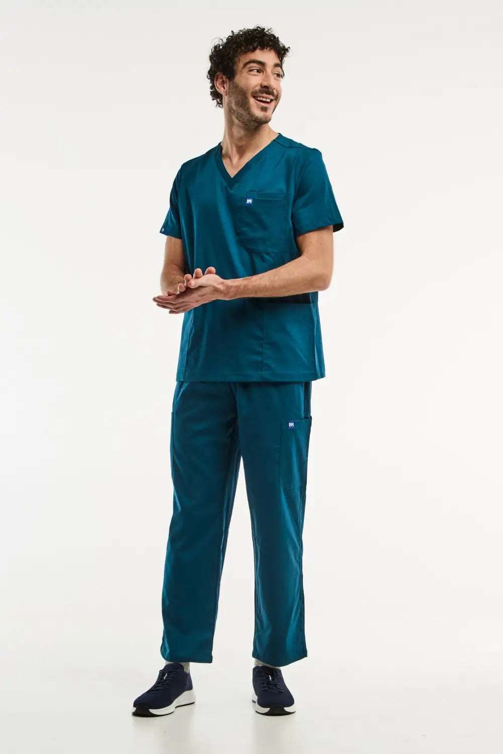 Aelin LUCA Tenue Médicale Homme Vert Turquoise