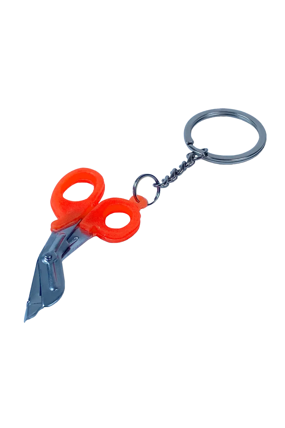 Enfermania Regalos Porte-clés ciseaux EMS métal corail