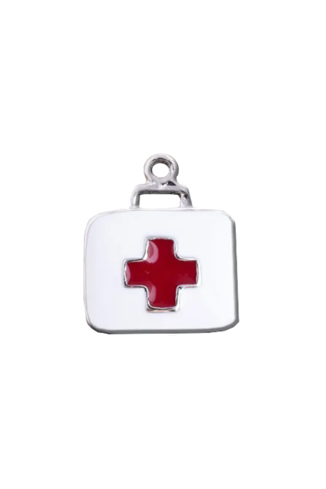 Enfermania Botiquin breloque trousse secours 1,6 cm