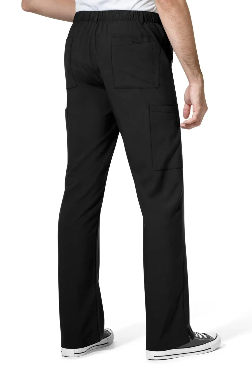 Aelin LUCA W123 pantalon de bloc homme noir microfibre