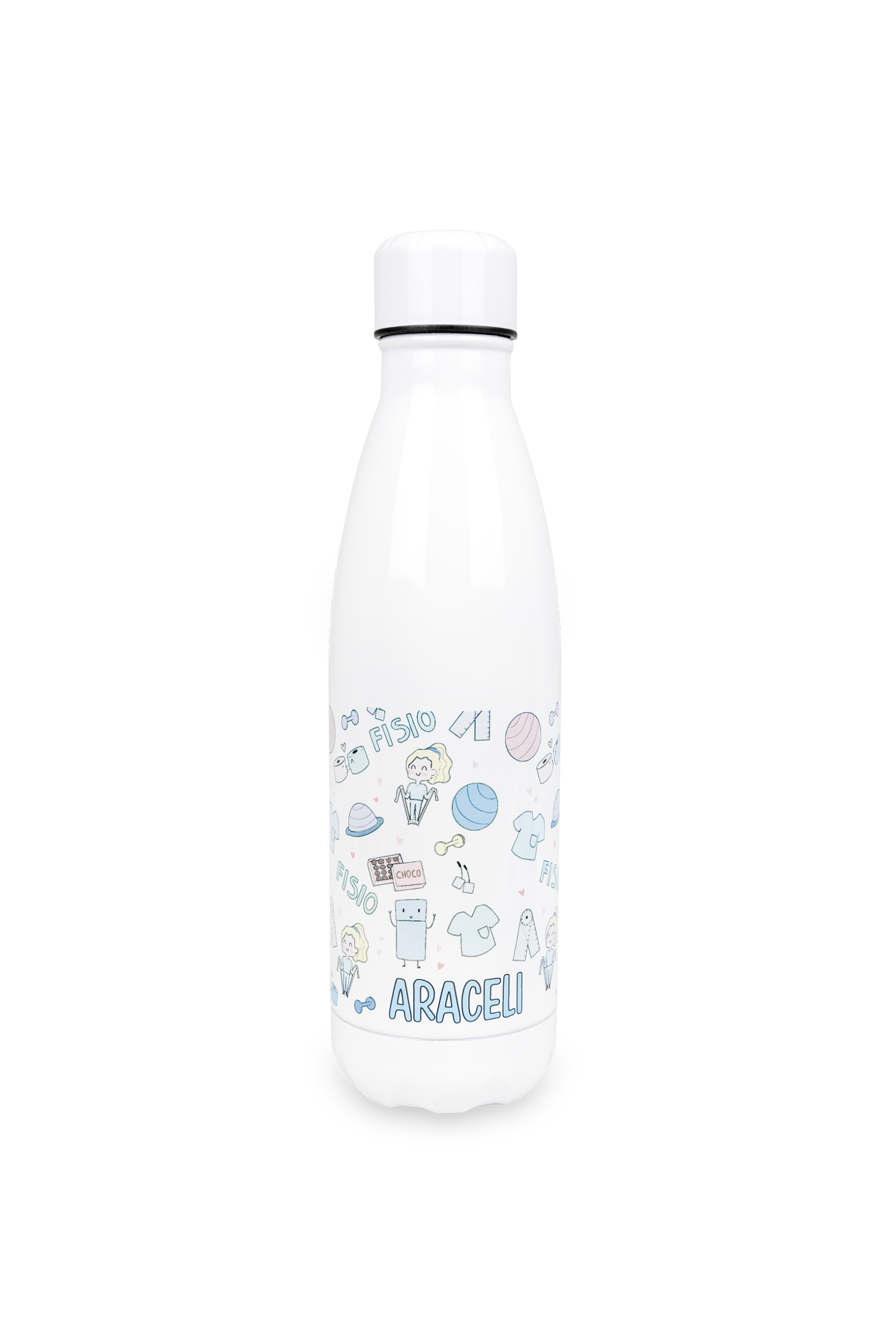 Enfermania Regalos Fisio Pastel bouteille isotherme 700 ml personnalisable