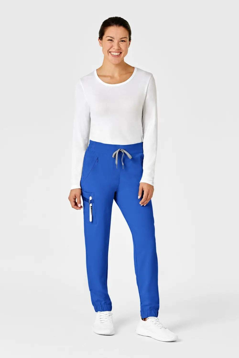 Aelin EMMA RENEW pantalon médical femme bleu royal 7 poches